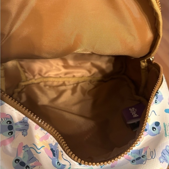 Disney Bioworld Stitch Character Small Blue And White Backpack - Picture 4 of 14